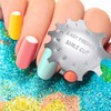 4 Pieces Stainless Steel Edge Trimmer French Smile Line Manicure