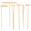 Healifty 6pcs Zen Garden Accessories Mini Zen Garden Rake Bamboo