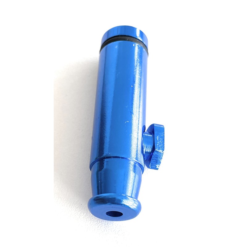 M&M Smartek Sniff Snuff Bottle Dispenser Metal Version 3.0 (Blue)
