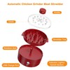 Electric Chicken Shredder, Automatic Chicken Breast Grinder Meat Shredder, USB