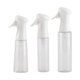 3pcs Fine Mist Spray Bottle Refillable Uniform Spraying Ergonomic Design Empty Spray Bottle for Hair Styling