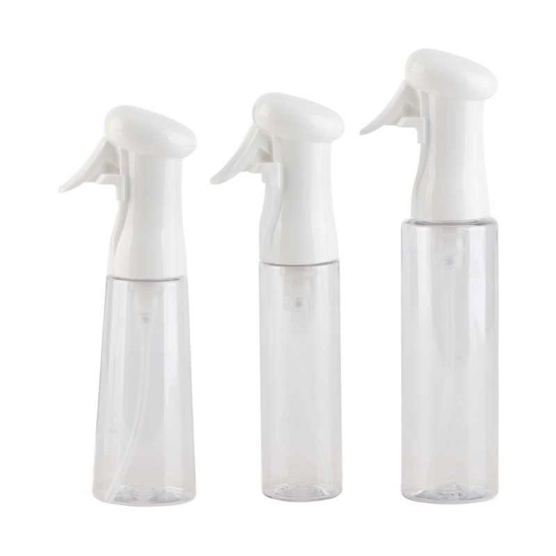 3pcs Fine Mist Spray Bottle Refillable Uniform Spraying Ergonomic Design