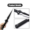 XMHBG 1 PCS 14" Foam Throwing Knife Dagger, Professional Foam