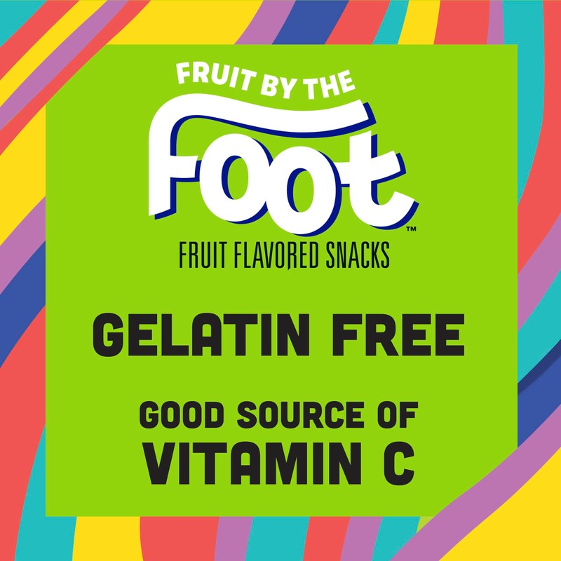 Fruit By The Foot Splitz Fruit Flavored Snacks, Watermelon and