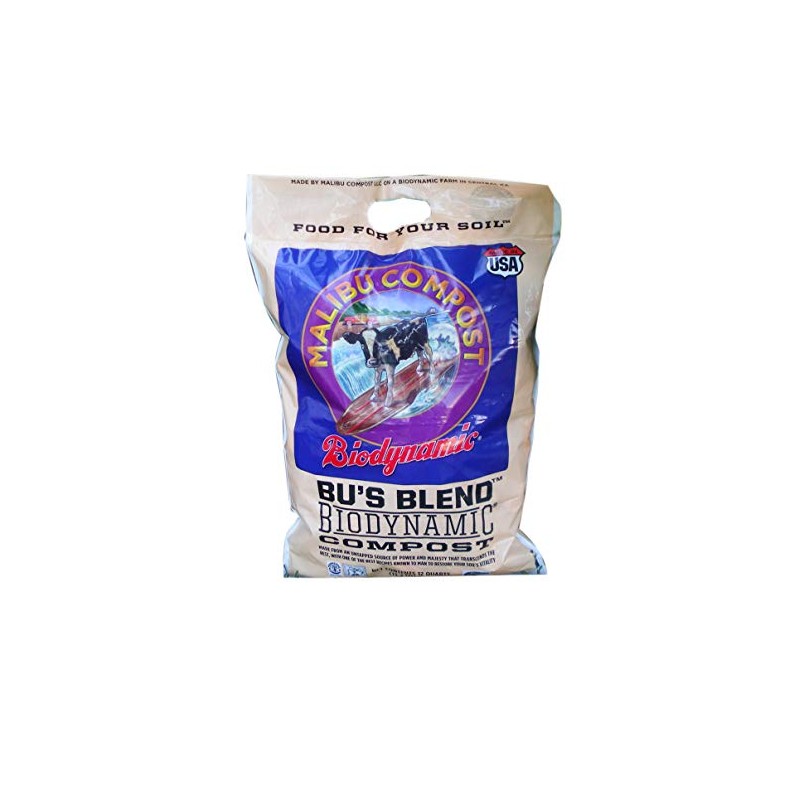 Malibu Compost Bu's Blend Biodynamic Compost, 12 Quart