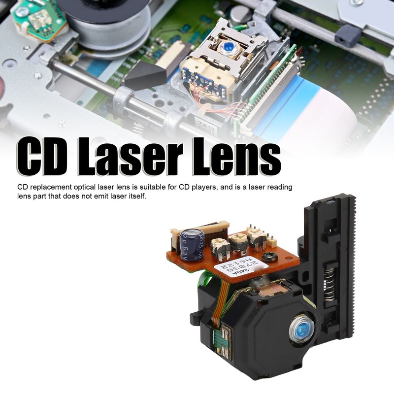 CD Replacement Optical Laser Lens Durable Quick Read Easy to