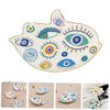 Ipetboom Charming Bird Shaped Ceramic Jewelry Tray Decorative Trinket Dish