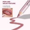 Matte Red Lip Liner Highly Pigmented Waterproof Lipliner Pencil Lasts