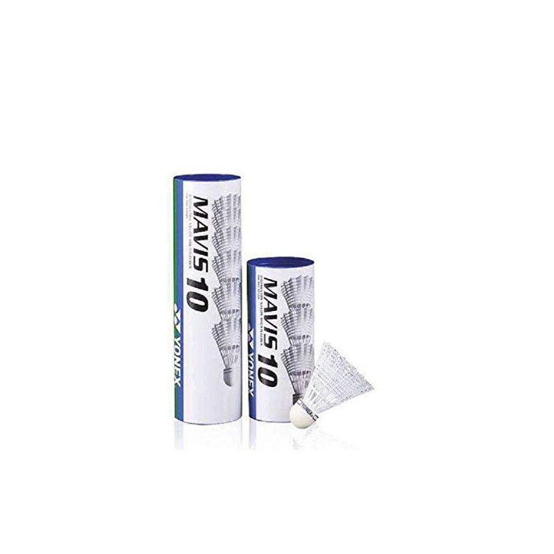 YONEX Mavis 10 Badminton Shuttlecocks - Tube of 1/2 Dozen,