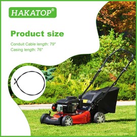 HAKATOP 946-04655A 746-04655A Drive Control Cable for MTD 2010-2017 Lawn Mower Troy-Bilt Craftsman Yard-Man Yard Machines Replacement 746-04655 946-04655
