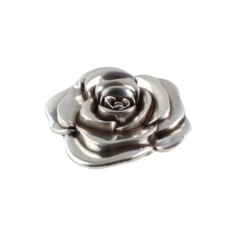 Belt Buckle A Rose 4.0 cm | Buckle Interchangeable Buckle