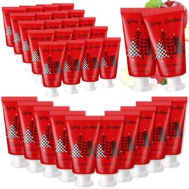 Heigble 30 Pcs Christmas Hand Cream Gifts Christmas Gifts for Women Hand Lotion Gift Set Hand Lotion Hand Cream for Women 1.1 Fl oz Travel Lotion for Dry Skin Men Women Mom Coworkers (Christmas Tree)