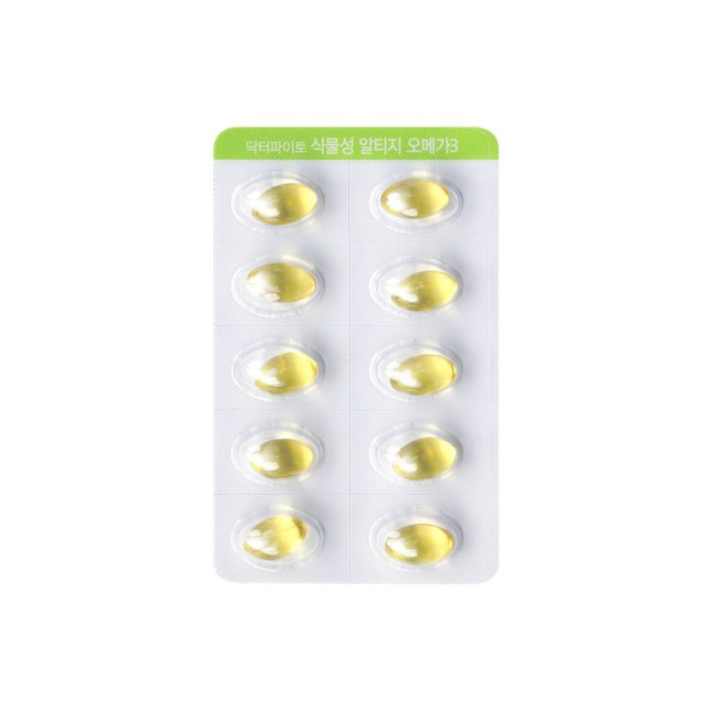 Doctor Phyto Supercritical Plant-Based Alti-G Omega 3 500mgX60 Capsules 3+1