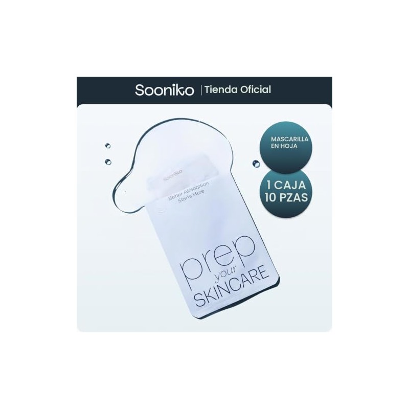 Just-In-Water Mochi Skin Mask Korean Prep Sheet Mask for Absorption