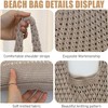 Stizimn Crochet Bags for Women Summer Beach Tote Bag Aesthetic