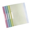 YANYULI Folder Document Bags, Transparent, A4, Set of 5 Colors,