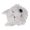 3D Simulation Animal Head Statues Wall Decor Resin Unique Exquisite
