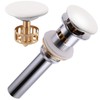 KINGSMAN Rectrangle Undermount Vitreous Ceramic Lavatory Vanity Bathroom Sink Pure