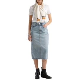 United Colors of Benetton Women's Skirt, Denim 902