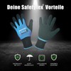 Safetytex Winter Work Gloves - Waterproof Lined - Cold Protection