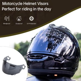 Shkalacar Helmet Visor Motorcycle Helmet Lens Replacement for Arai RX-7X REO XD RX-7V VAS-V Full Face Helmet Shield Helmet Lens
