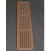 Lomanco 16" X 4" BROWN Under Eave Cornice Vent WITH