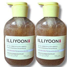 Illiyoon Fresh Moisture Scrub Wash 400ml 2 bottles / 일리윤 프레쉬 모이스춰 스크럽 워시 400ml 2통
