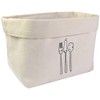 Large 'Cutlery Set' Canvas Organiser/Storage Bag (OR00000739)