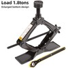 Steel Scissor Jack for Car 1.8 Ton Oversized Base, Portable,
