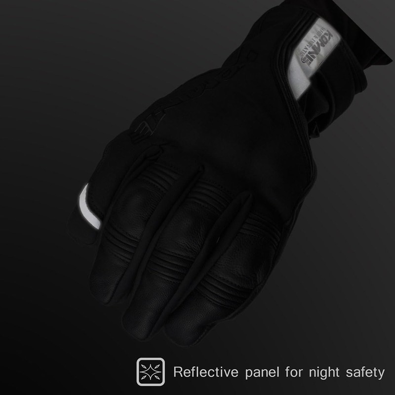 Komine Protective Touring Winter Motorcycle Gloves GK-836 1281, For Fall,