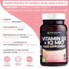 Only Nutrients | Vitamin D3 4000iu & Vitamin K2 125ug