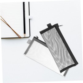 Operitacx 2 Sätze Mesh-federmäppchen Aufbewahrungssack Storage Pockets Behälter Für Klares Federmäppchen Bürobedarf Schreibwarentasche Für Studenten Nylongewebe 5 Stück * 2