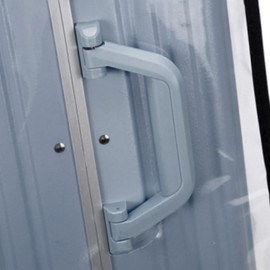 Blackline Transparent Waterproof Protective Cover for Travel Luggage 28 Inch 5ea