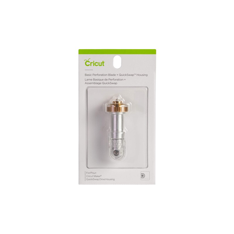 Cricut Basic Perforation Blade + QuickSwap Housing, Metal