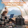 Trunab Moisture-proof Carrying Case Compatible with Jackery Explorer 1000/1000 v2/