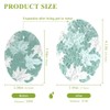 Esponjas de arce de otoño verde y blanco, absorbentes, limpias,
