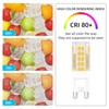 TZHILAN G9 LED Bulb, 6W (60W Halogen Equivalent),110V-130V, G9 Base