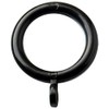 Merriway BH03177 (8 Pcs) Plastic Curtain Drapery Pole Rod Rings