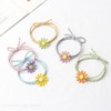Pendant Daisy Hair Tie for Sale Accessory String Hair (WFIZTY6) / 팬던트 데이지 헤어끈 판매 악세서리 줄 머리 (WFIZTY6)