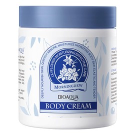 BIOAQUA Morningdew Body Cream Lily Flower Moisturizing Effect Hydrating Nourish Skin Care 260g / 9.17oz