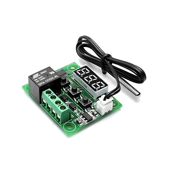 ATEC - Digital Thermostat with LED Display for Temperature Control