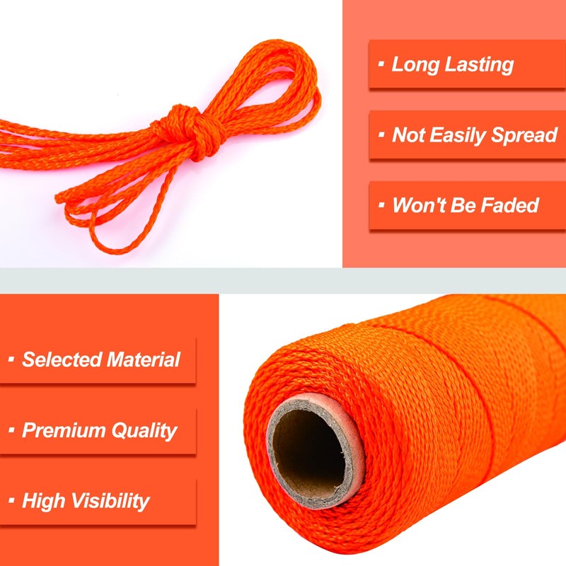 Mason Line, String Line, 500Ft, #18 Braided Nylon String, Nylon