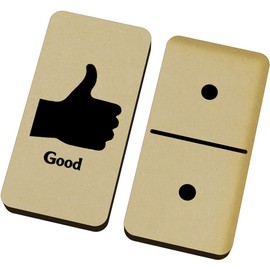 Azeeda 'Good Thumbs Up' Domino Set & Box (DM00048094)