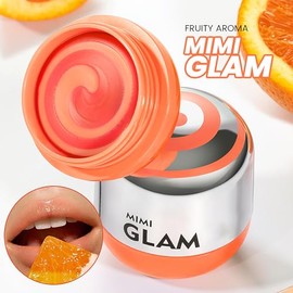 Lip Moisturizer, Fruity Aroma Lip Mask Hydrating Balm with Stick, with Jojoba Seed Oil, Hydrating Prevention Dry & Cracked, Reduce Fine Lines, Full Looking & Irresistible Lips, 02 Grape