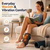 Rechargeable Ankle & Wrist Wrap with Adjustable Warmth and Vibration