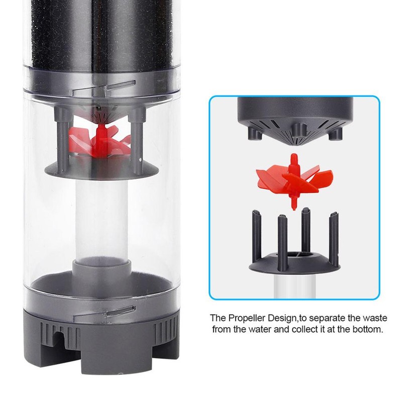 Fish Stool Suction Collector Automatic Suction Cleaner Fish Poop Filter