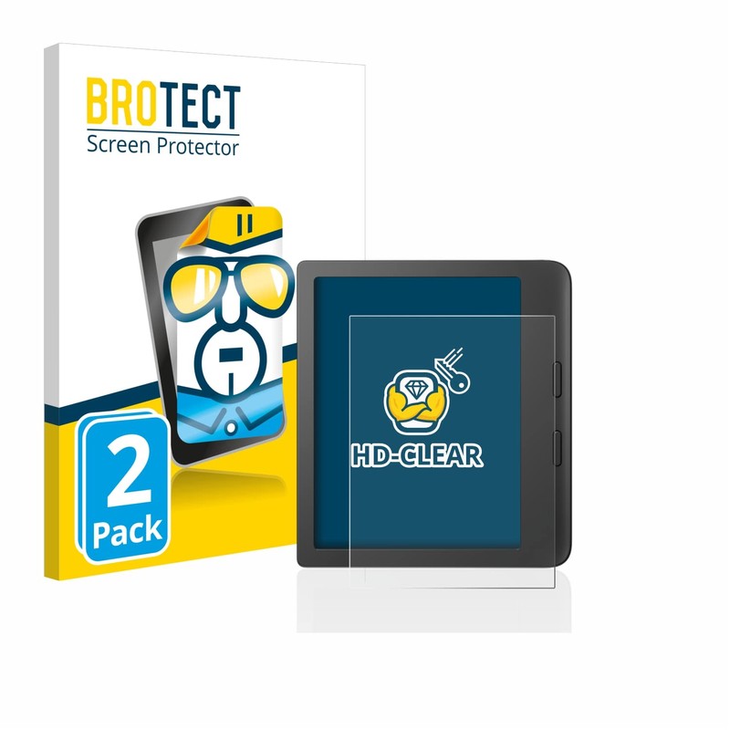 BROTECT Screen Protector for Tolino Vision 6/5 Ultra Clear (Pack