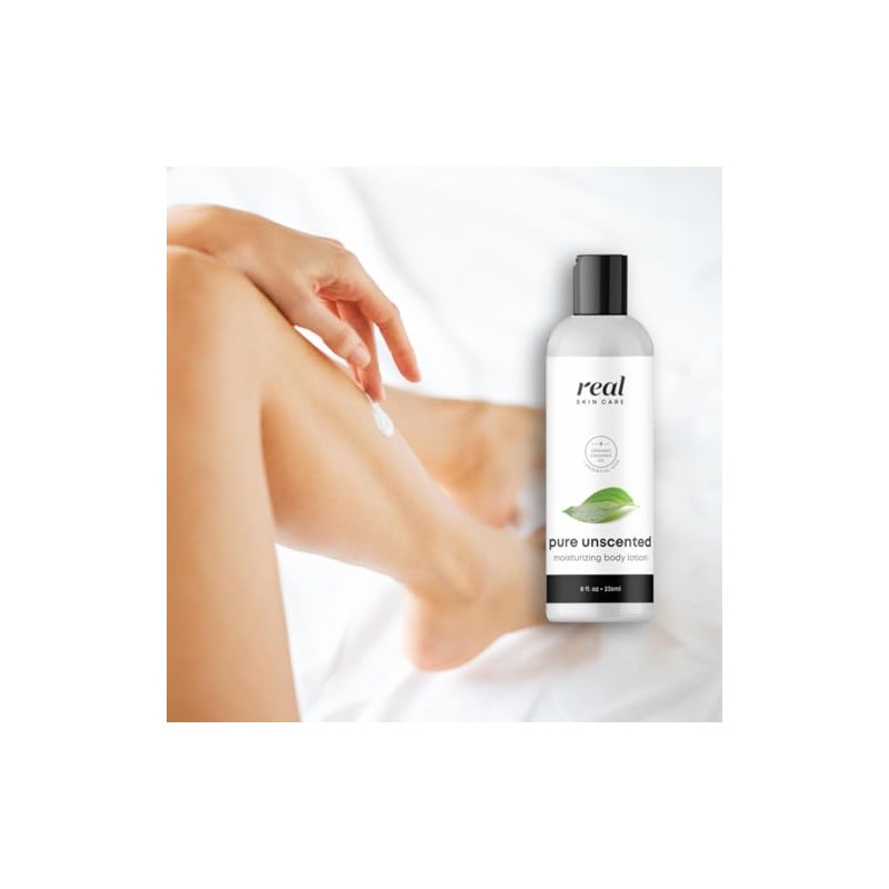 Real Skin Care- Loción corporal orgánica | Reafirma e hidrata
