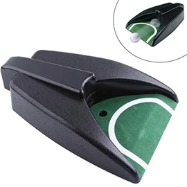 Putting Green, Mini for Home, Putting Cup Putt Return Hine Automatic Putting Cup Returner Putting Mat, Return Hine Exercise Training Cup Auto Return System for Practice