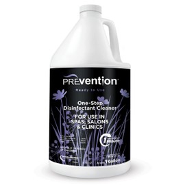 Prevention Ready-To-Use Disinfectant Cleaner – Surface Disinfecting & Cleaning Solution for Salons, Spas, Clinics – Hospital Grade, Gallon Refill – 1 Gallon (1 Pack)